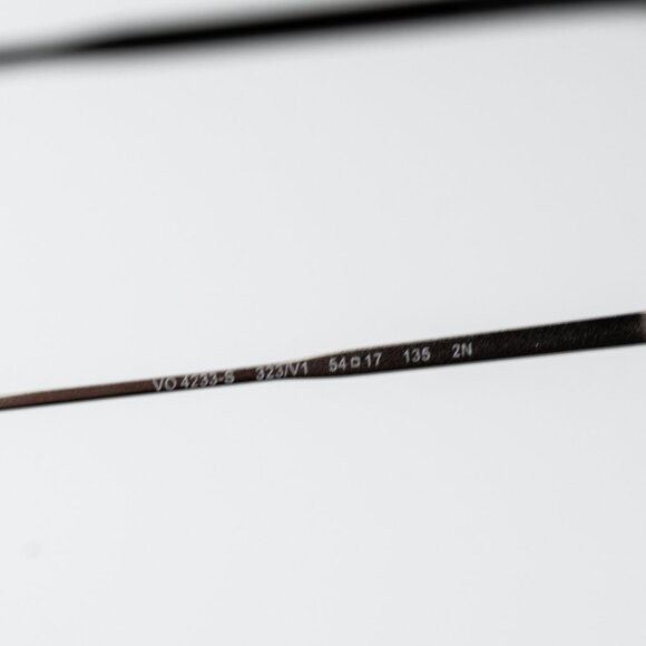 Vogue Women Sunglasses Silver Blue Grey Gradient Butterfly VO4233S 323/V154 NEW - Picture 5 of 9